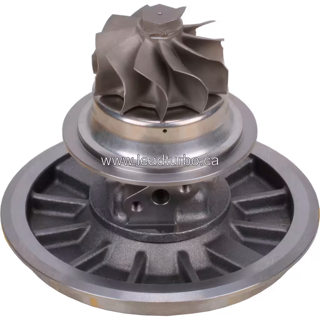 Core turbosprężarki 2555477 GTA5008B do CAT C15 bottom 45 degree view