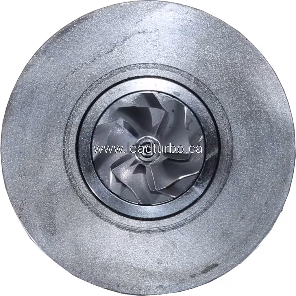 Core turbosprężarki 54357100502 KP35-1574CBC do Peugeot 206 HDI i Ford DV4TD top view