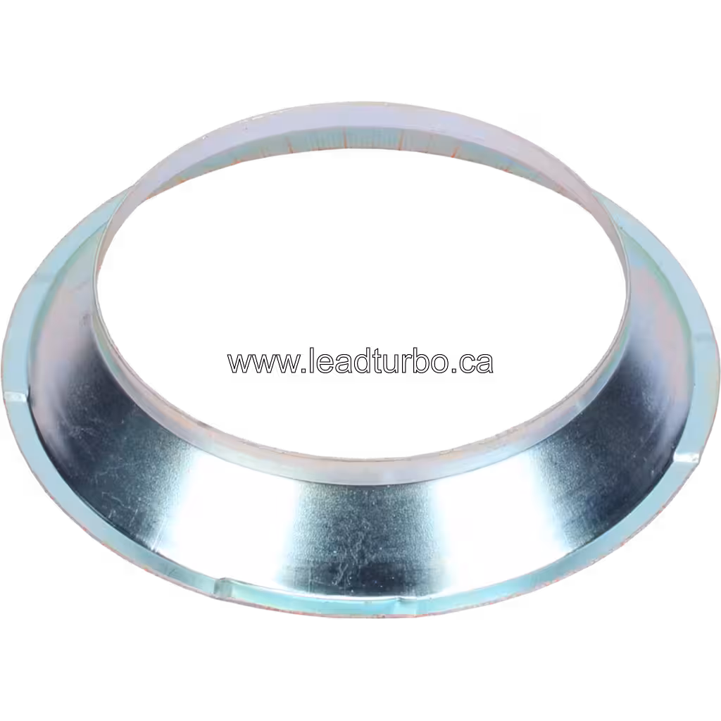 Defletor de Entrada 3537916 para Turbo HX82 Cummins Premier 700HP bottom 45 degree view