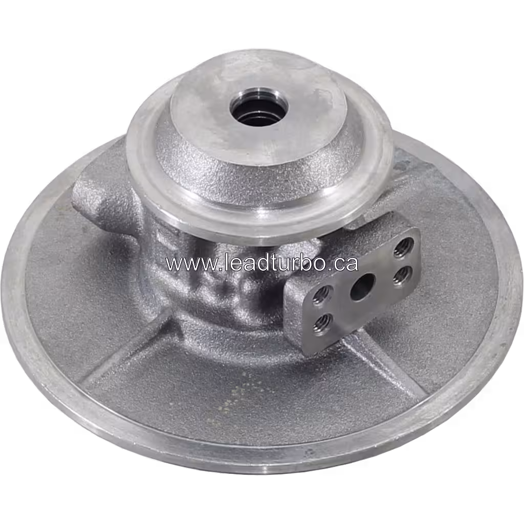 Obudowa łożyska turbosprężarki - Zamiennik aftermarket LeadTurbo bottom 45 degree view