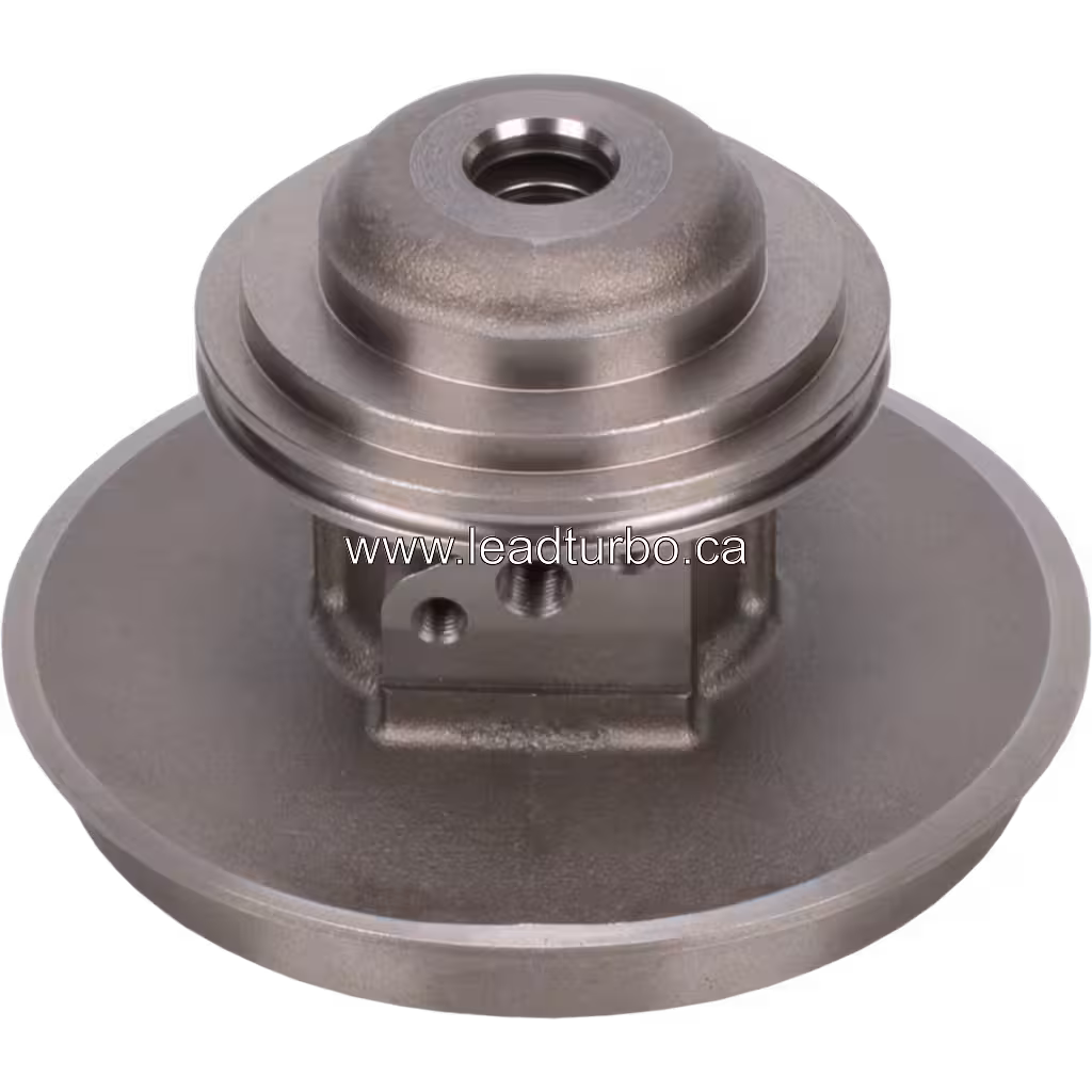 Obudowa łożyska turbosprężarki do silnika CAT 3406B bottom 45 degree view