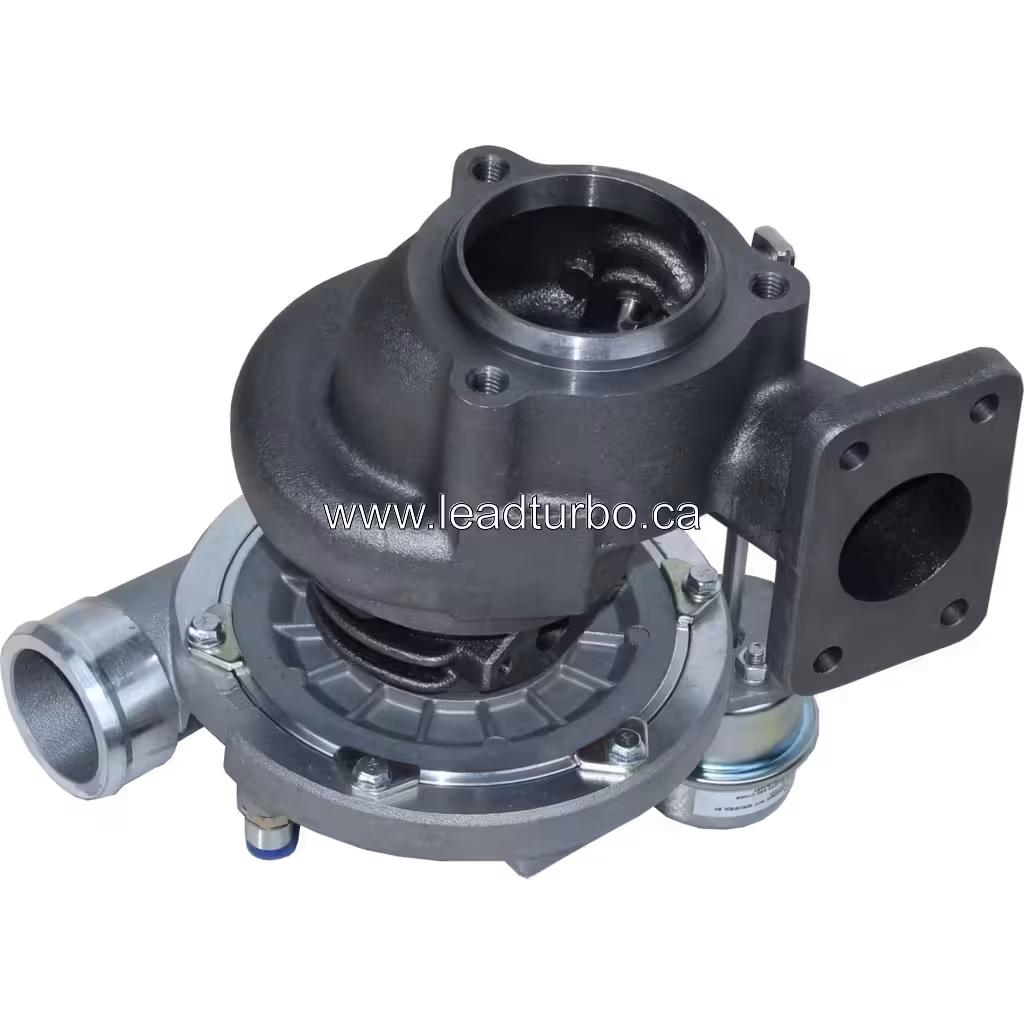 Турбокомпресор для двигуна Perkins 1104D-44T (заміна) bottom 45 degree view