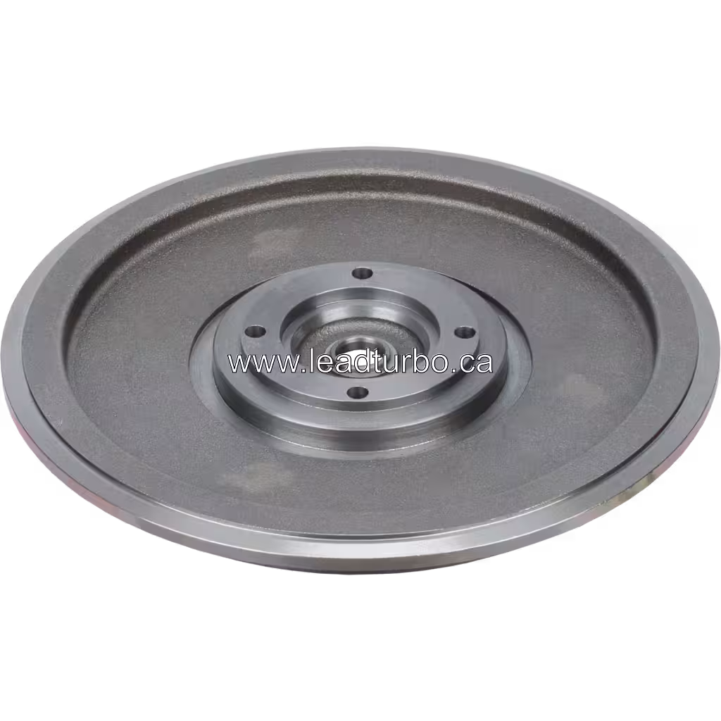 Plaque Arrière Turbo 3767445 HX82 pour Cummins QSK78 bottom 45 degree view