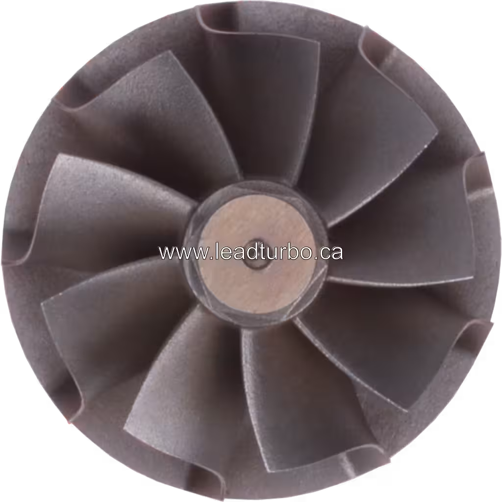 Roue de turbine J96 812971-0002 TW - Remplacement top view