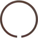Segment de piston TF08L-28M1-22 0 pour Mitsubishi D6CB thumbnail 3