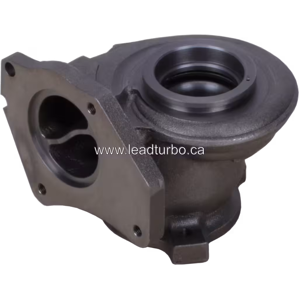 TD04 Turbine Housing 49377-07300 TH for Renault F4R bottom 45 degree view