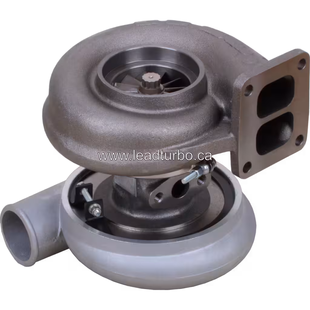 Turbo 49174-00565 TD08-22D 28 para Mitsubishi 6D22 Kato HD1250 bottom 45 degree view