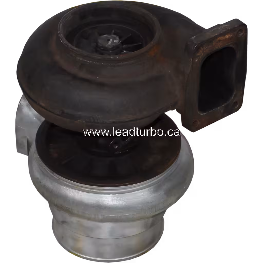 Detalle de montaje turbo CAT 3412