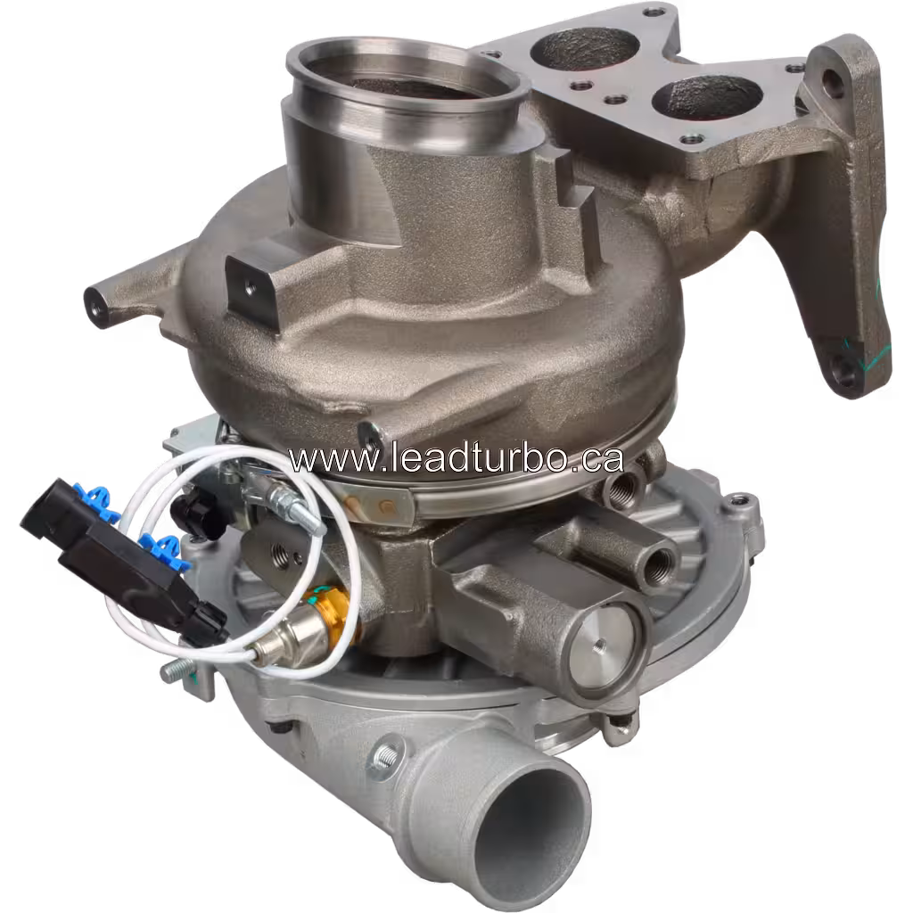 Turbocompresseur 12642129 avec carter turbine en fonte et sortie compresseur