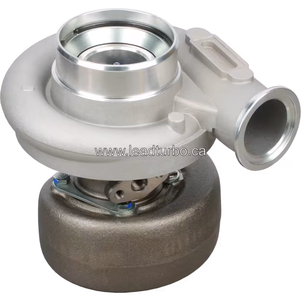 Turbocompresseur 4036158 vue 45 degrés supérieure montrant l'entrée compresseur