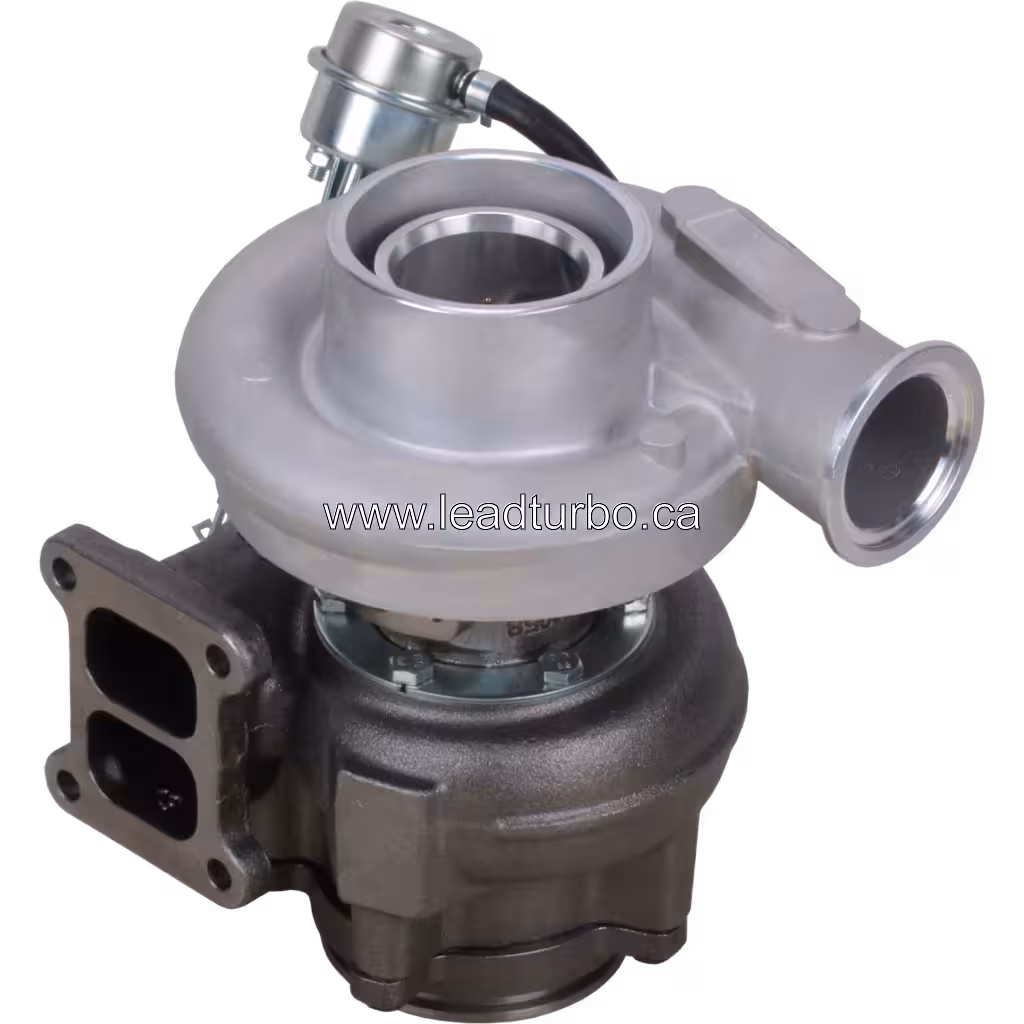 Turbocompresseur HX40W 6743-81-8040 pour Moteur Cummins 6C 45 degree view