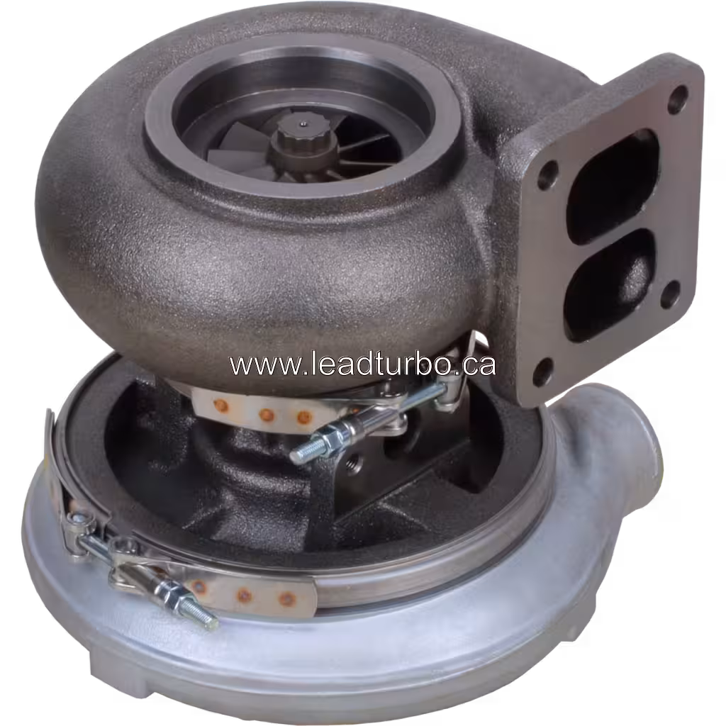 Turbosprężarka 167384 S3BSL-119 zamiennik do CAT 3306 bottom 45 degree view