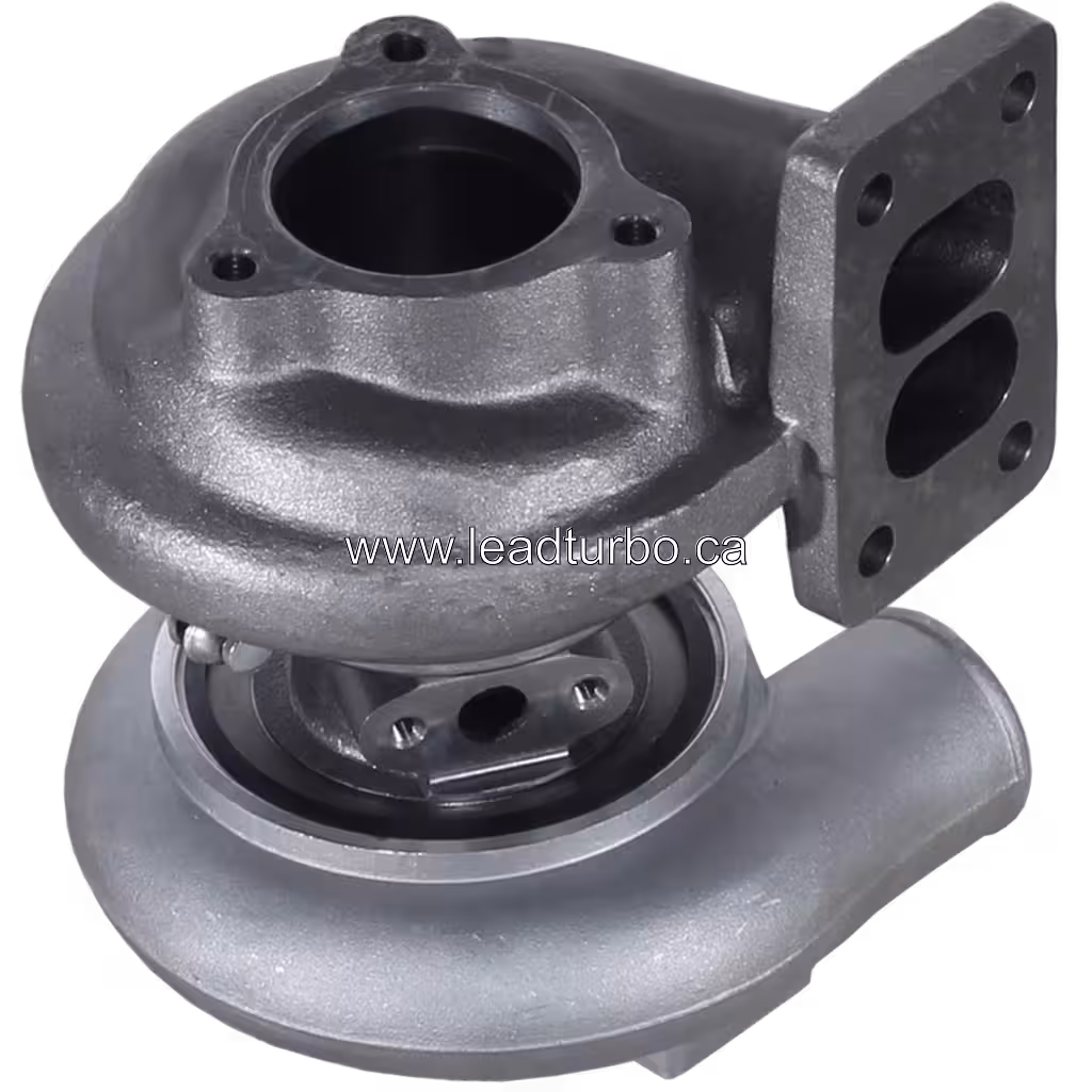 Turbosprężarka 49179-02260 TD06H-16M-12 do CAT 3066T bottom 45 degree view