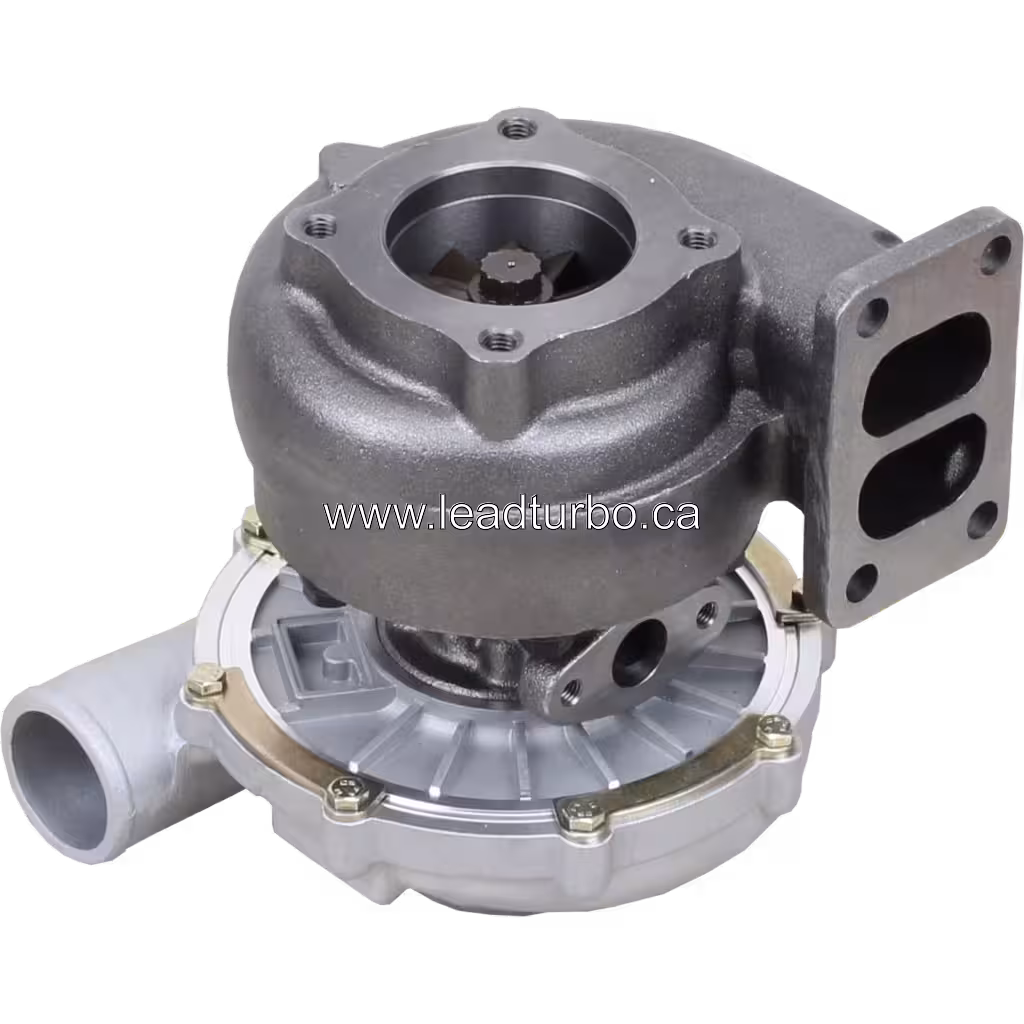 Turbosprężarka 52239882840 3LEP289A 16 2 – zamiennik do DEUTZ BF6L913 bottom 45 degree view