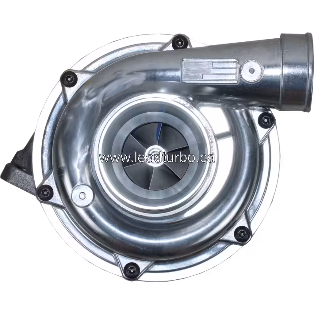 Turbosprężarka zamiennik do Isuzu 6HK1T (Sumitomo S330-3, Hitachi Zaxis 330, Isuzu FTR) top view