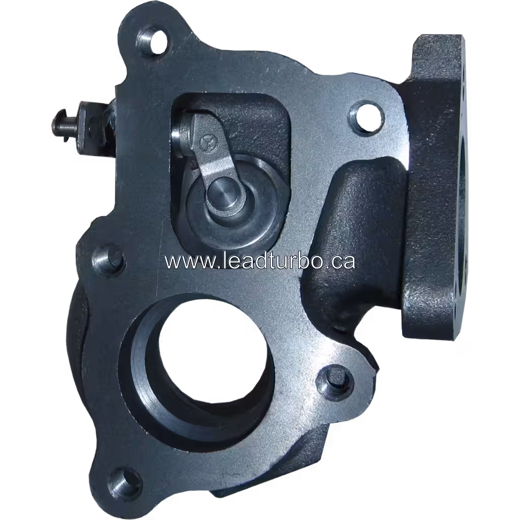 Detalhe da carcaça de turbina Mitsubishi 4D56 ref. 49177-02513 TH