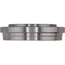 Oil seal plate FOR 4046100 OP для HX40W: фронтальний вигляд круглої металевої пластины з центральним отвором