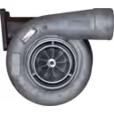 Turbocharger de reposição para Komatsu HD465-7R SAA6D170E-5BR