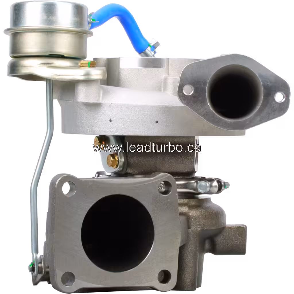 CT12B turbocharger part 17201-17040 for Toyota 1HD-FTE with actuator and blue hose