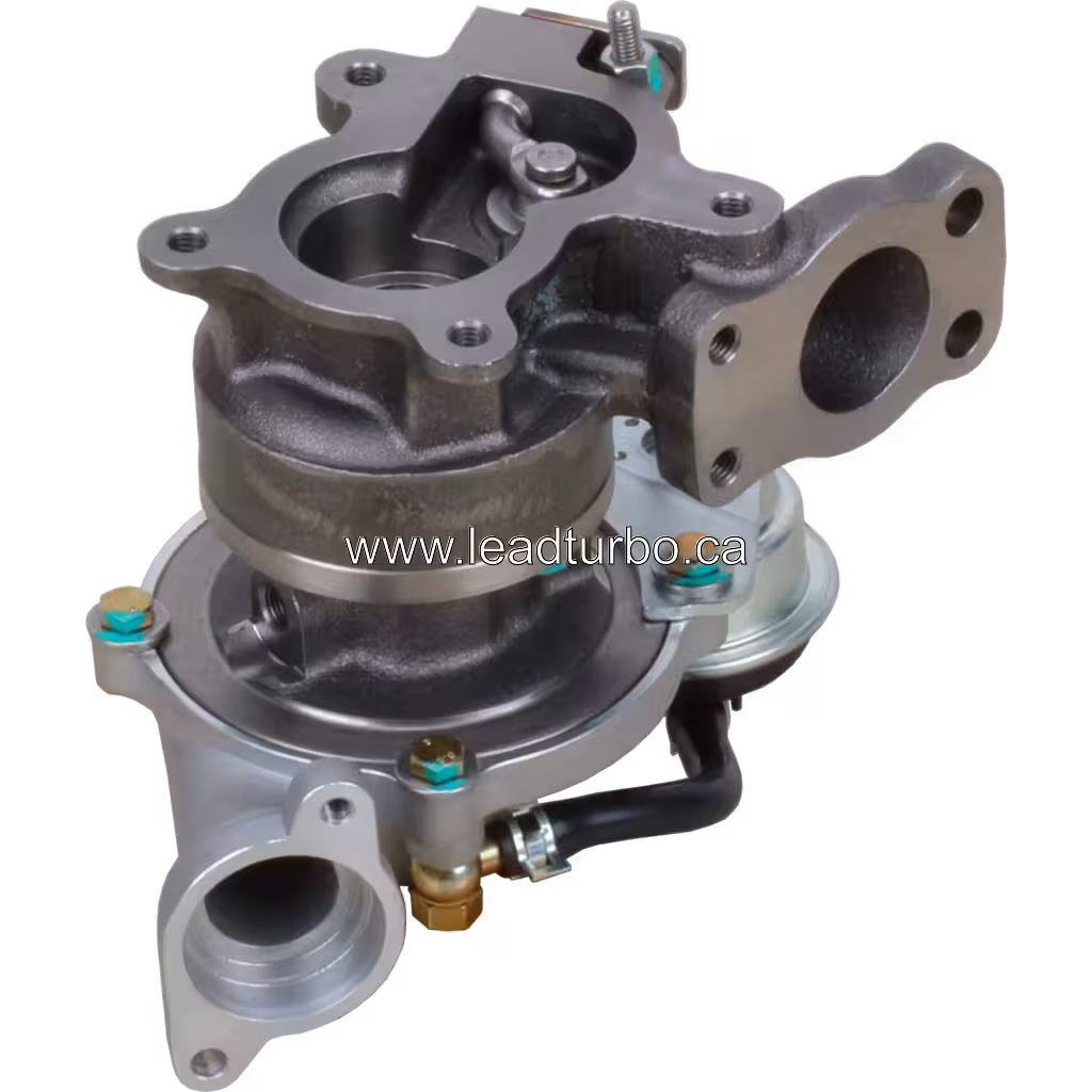 54359880009 KP35-1574CBC Turbocharger Replacement for Peugeot 206 HDI bottom 45 degree view