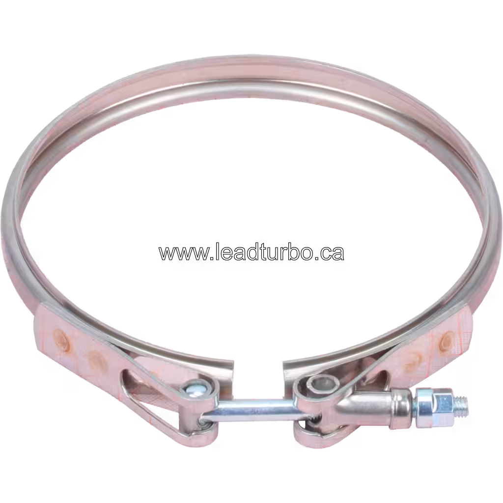 750525-11 TH-VB V-Band Replacement for CAT C15 GTA5008 Turbocharger 45 degree view