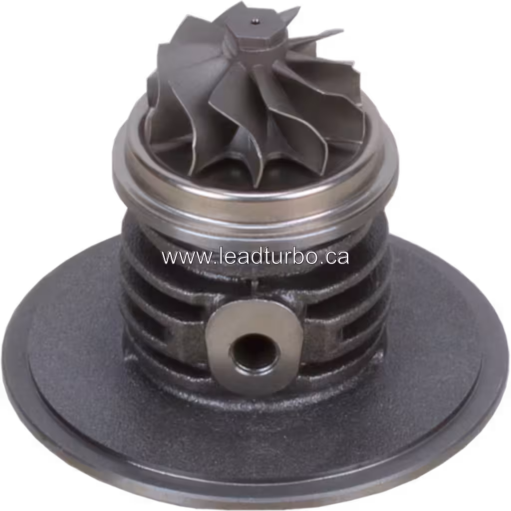 TB2818 Core 702365-5001 Turbocharger Replacement for JAC bottom 45 degree view