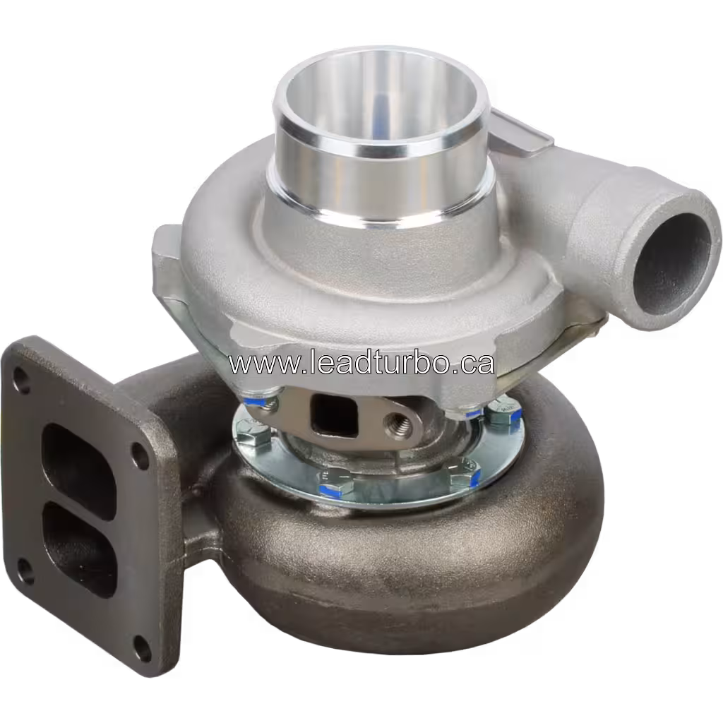 Turbo 466334-0008 TA3401 para John Deere 6359T - Reposição 45 degree view