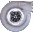 Turbo Scania 3538772 vista lateral