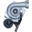 Turbolader 54359880009 mit integrierter Stellanlage und silbernem Kompressor