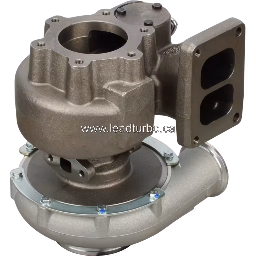 Турбокомпресор 3596693 HX50W для IVECO TRUCK Cursor 13 360HP bottom 45 degree view