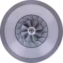 Core KTR90-232E 6506-21-5920 vista frontal para Komatsu PC400-7