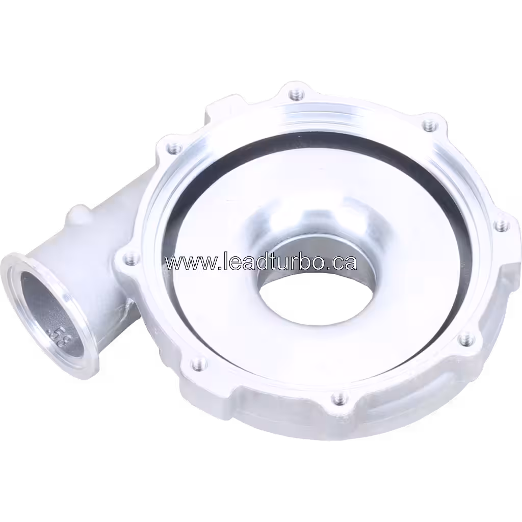 Корпус компресора турбокомпресора GT4082 452232-0005 CH для Scania DSC911 bottom 45 degree view