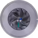 J96 turbocharger core FOR 28200-42800-R front view showing compressor wheel