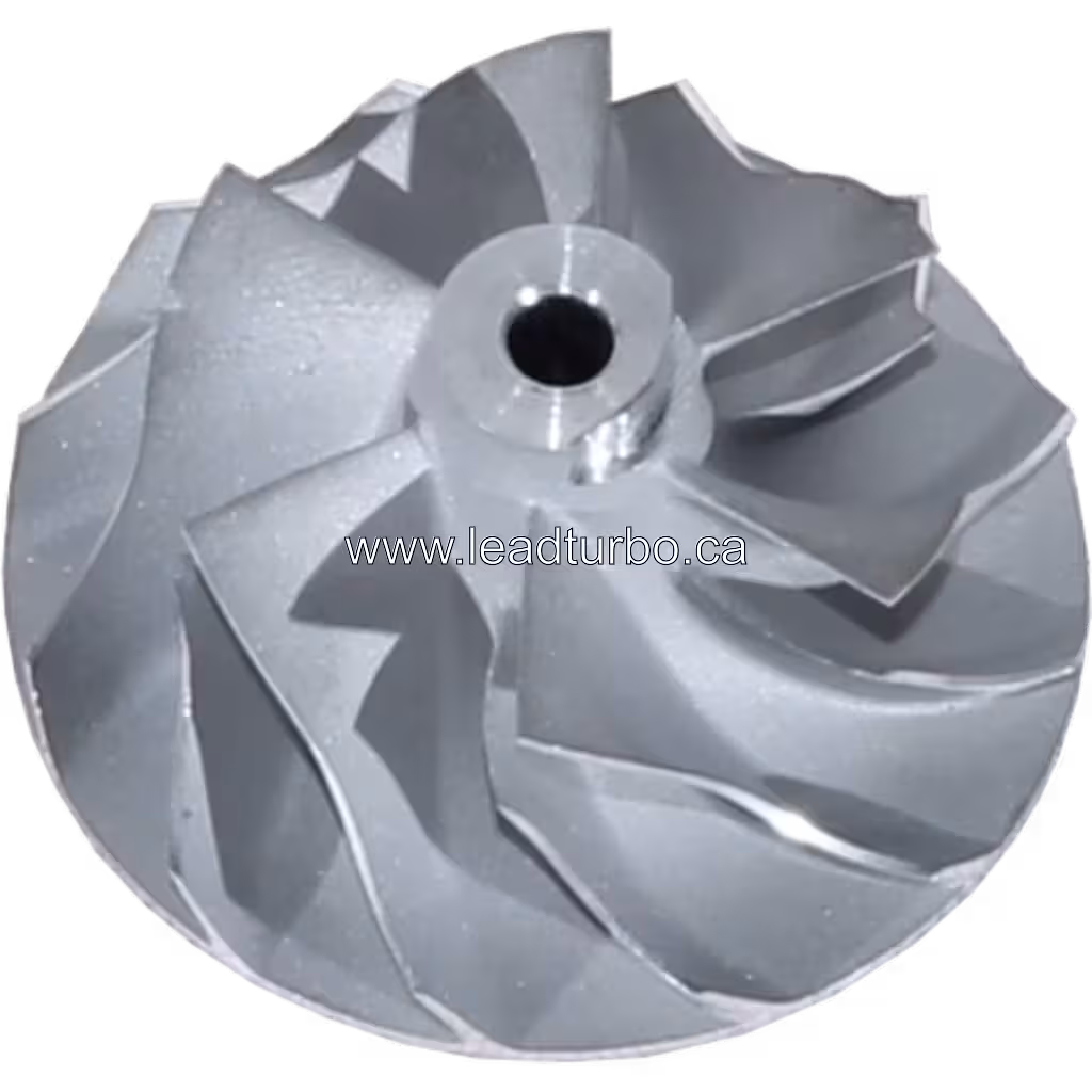 Roda compressora de turbocompressor para reposição