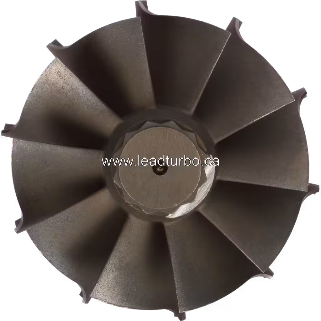 Roda Turbinadora 313569 vista frontal e lateral