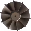 Roda Turbinadora 313569 vista frontal e lateral