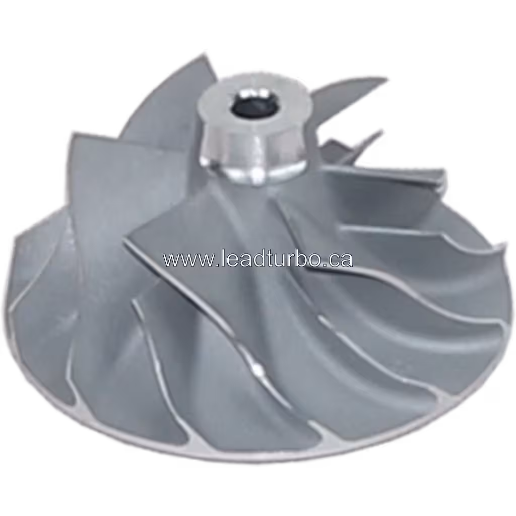 Roue de compresseur 784366-0002 pour Turbo GT2056S Nissan ZD30 45 degree view