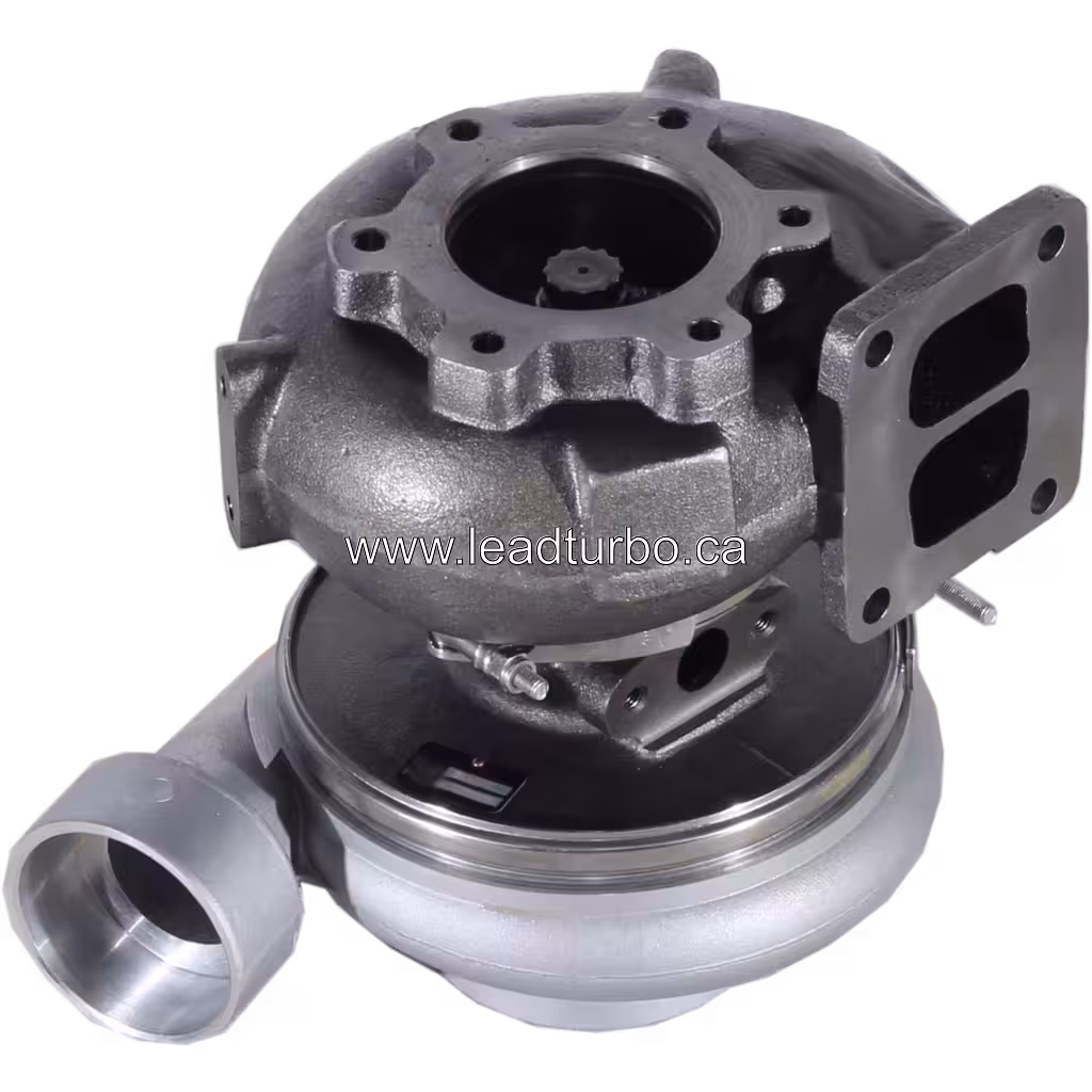 007 096 6999 Turbolader Ersatz S400 fuer Mercedes Axor OM457LA bottom 45 degree view