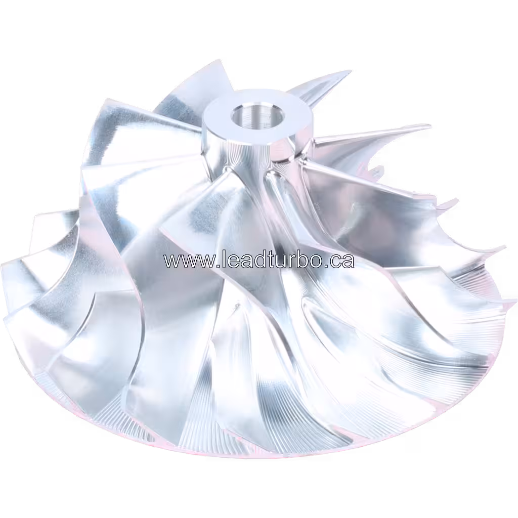 170323 Compressor Wheel for CAT 3516B S510C004 Turbocharger 45 degree view
