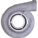 Vista frontal da carcaça de compressor 3527369 para turbo HX80