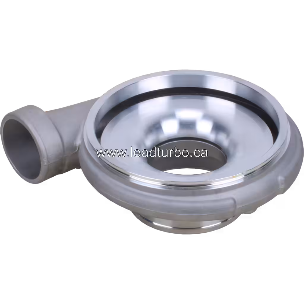 Carcaça do Compressor 3527369 HX80 para Cummins K19-M680/M700 bottom 45 degree view