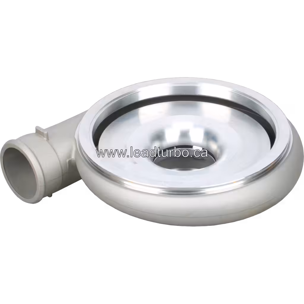Carter Compresseur 4045413 pour Turbo HX82 Cummins QST30 bottom 45 degree view