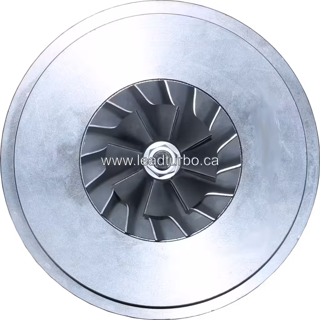 Core turbosprężarki 1W1053 (4LF555) do CAT 3412 – zamiennik top view