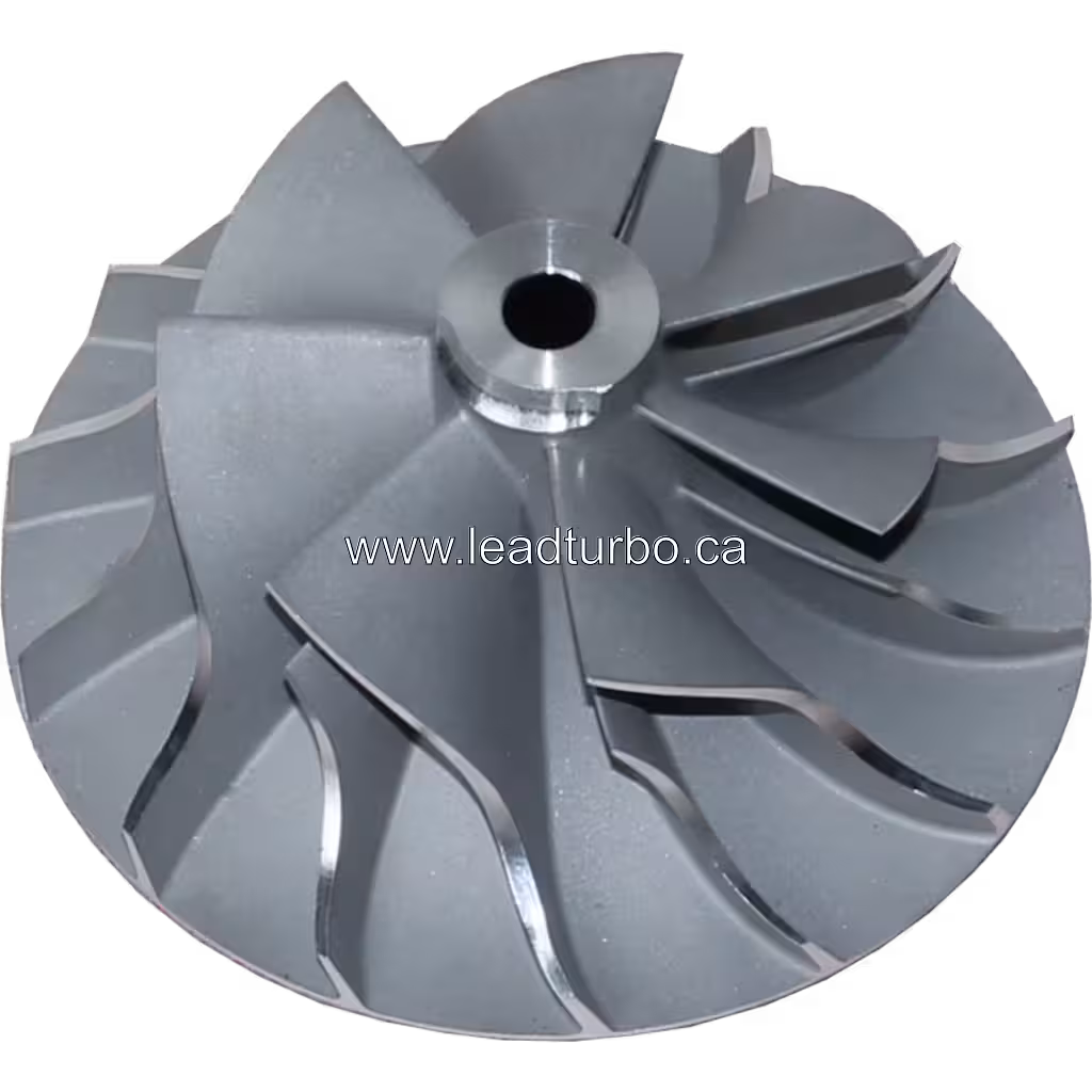 53319887137 CW Roue de compresseur 53319887137 CW pour Mercedes-Benz Actros OM501LA 45 degree view