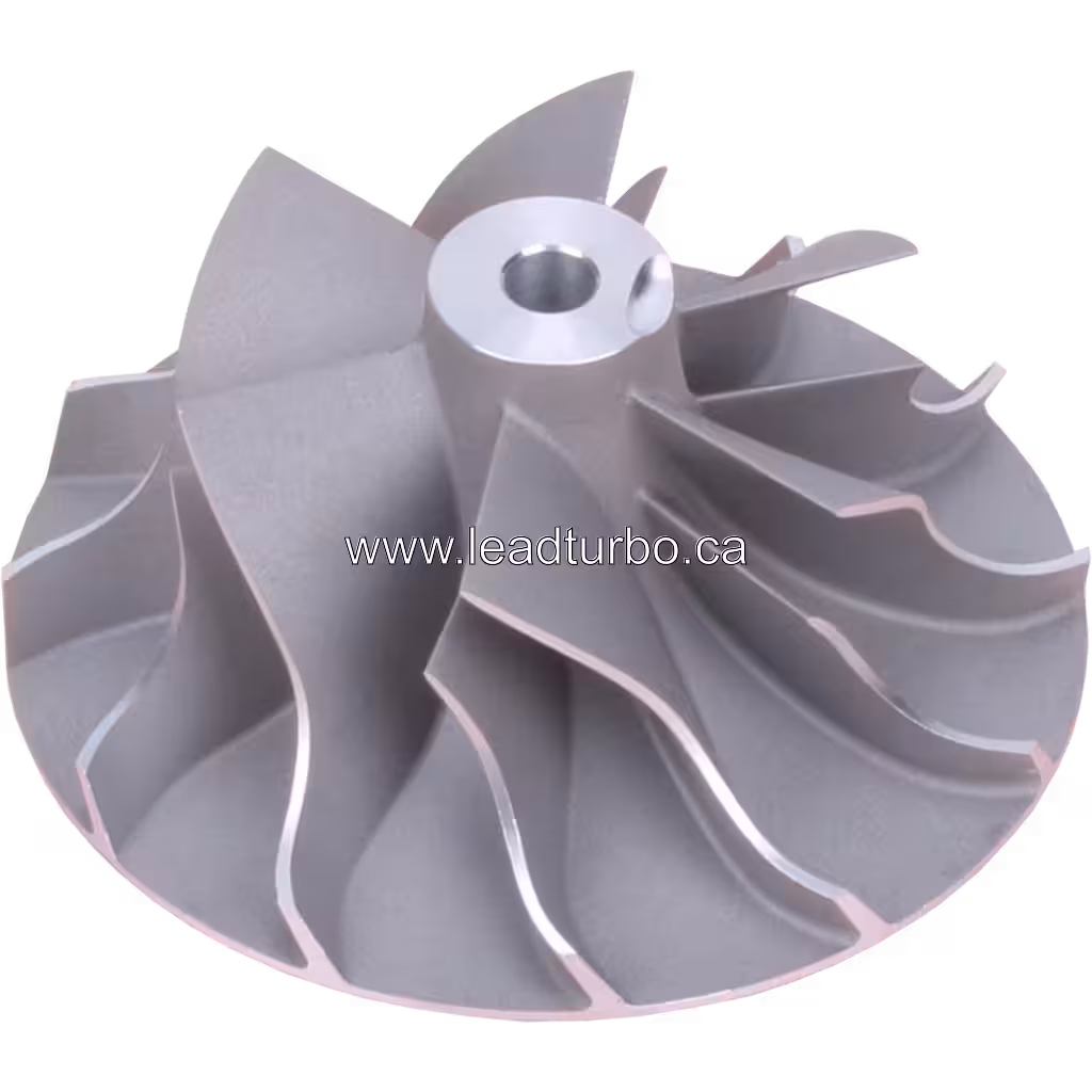 Roue de compresseur 313820 CW pour Turbo S2ESL-113 (CAT 325B) 45 degree view