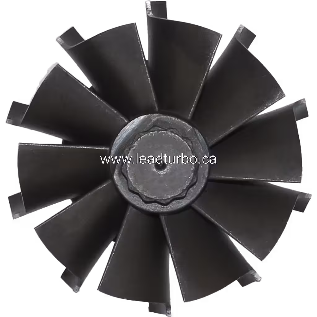 Roue de turbine 314629 S300 pour Renault Truck top view