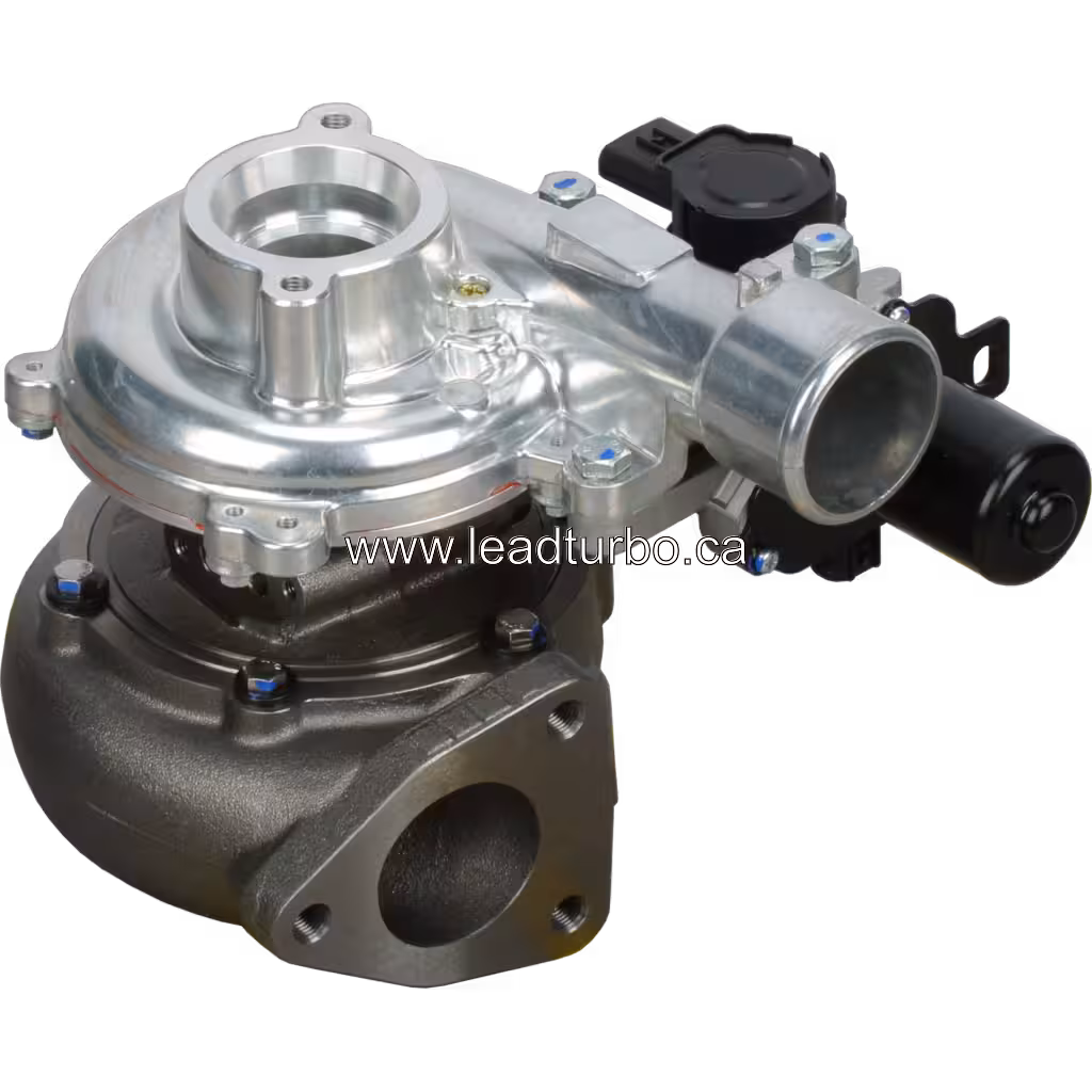 Turbocharger 17201-30100 para Toyota Hilux 1KZ-T (1720130100) 45 degree view