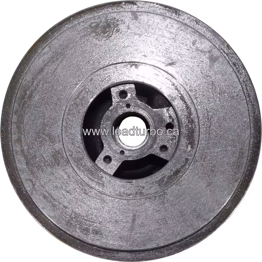 406866-0003 T1238 Bearing Housing for CAT D342 6L Turbocharger top view