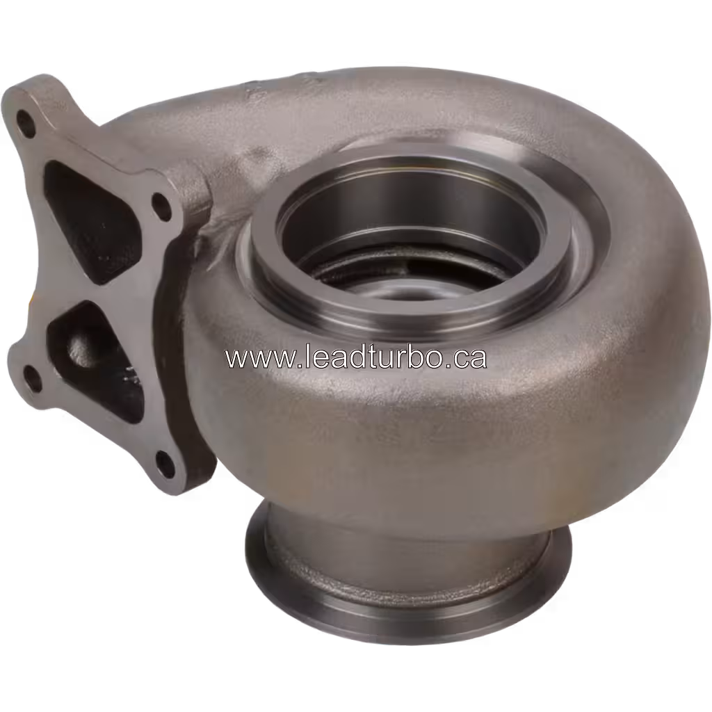 Carter Turbine 742426-0008 pour Turbo GTA4294BS CAT C15 bottom 45 degree view