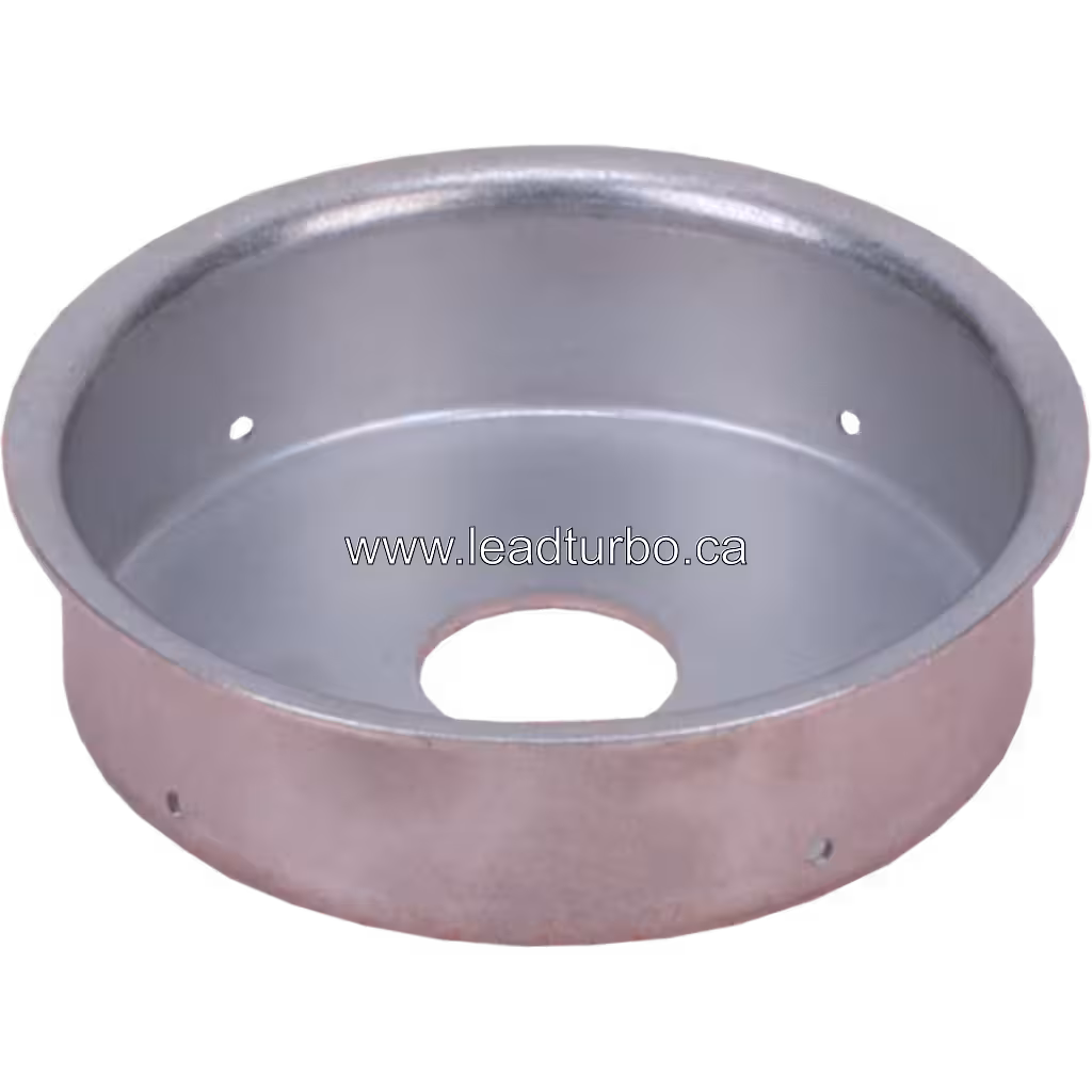 Heat Shield 466807-0004 HS pour Turbo GTA5508B (CAT 3408E) bottom 45 degree view